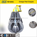 Garra de casca de laranja, material hidráulico garra, sucata Sunwad grapple para escavadeira ZX210 SK230 PC220 DH225